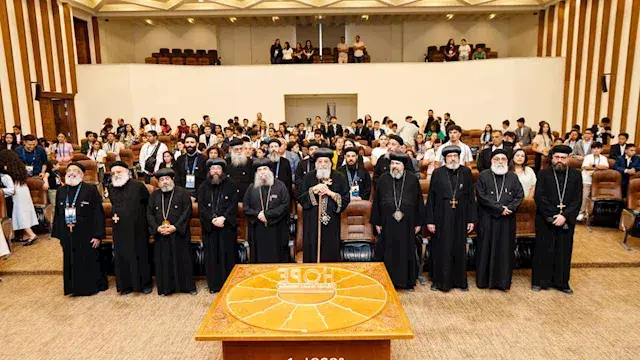 صور.. البابا تواضروس يشهد ختام ملتقى "لوجوس جونيور"