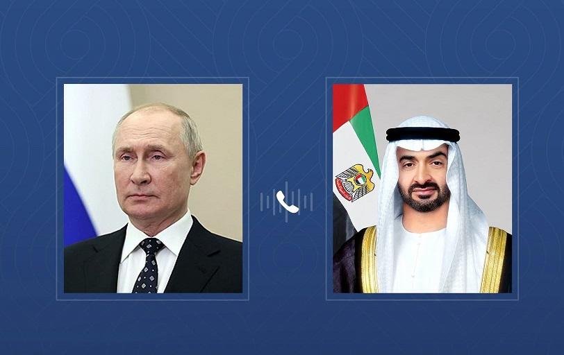 الإمارات وروسيا تبحثان تطورات الشرق الأوسط وجهود تعزيز السلام