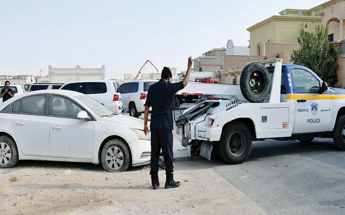 التخلص من 8 آلاف مركبة مهملة