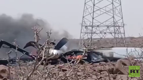 سقوط طائرة بدون طيار أمريكية من طراز "MQ-9" في جيبوتي (فيديو)