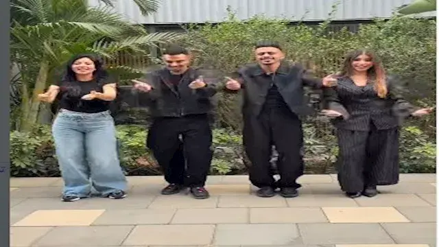رقص كزبرة وغزي وكارولين عزمي وجنا الأشقر على أغنية "بيان هام"- فيديو