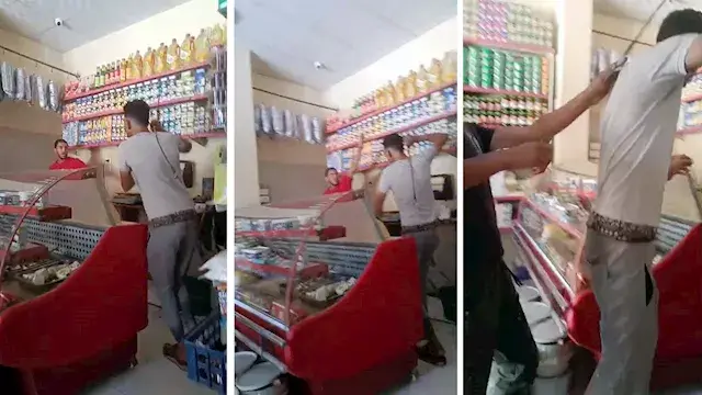 ضربه بالكرباج داخل محل.. ضبط المتهم بالتعدي على عامل بالسويس قبل هروبه