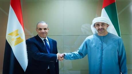 مباحثات مصرية إماراتية في أبوظبي تزامنا مع التصعيد الجديد في المنطقة