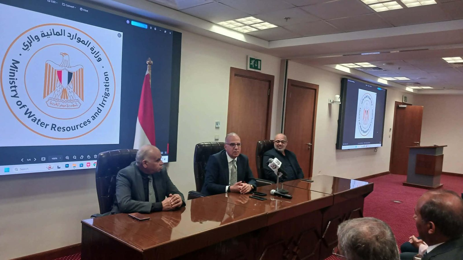 وزير الري: السد العالي في أفضل مناسيبه.. وجاهز للتعامل مع مختلف ظروف فيضان النيل