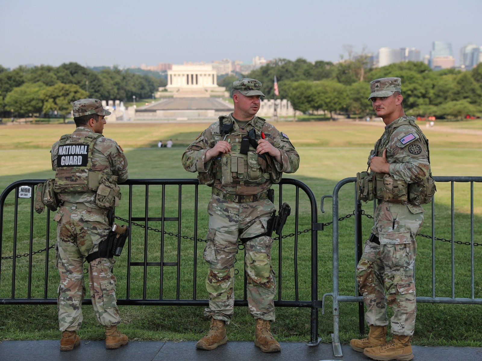 National Guard deployment to Washington, DC, will cost US roughly $1.4bn