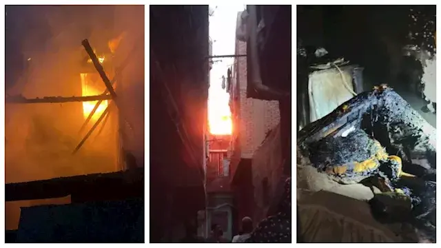 إخماد حريق داخل شقة بالمعادي والسيطرة على حريق شقة بمنشأة ناصر