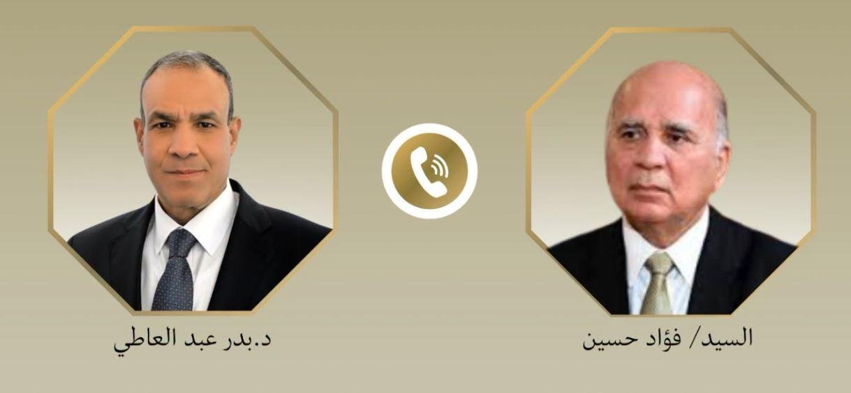 وزير الخارجية ونظيره العراقي يؤكدان أهمية العمل المشترك لخفض التصعيد