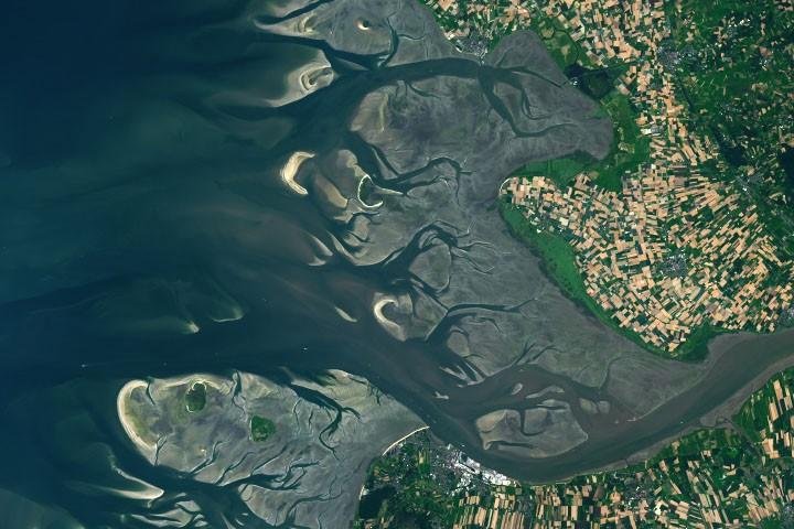 How the Tide Turns at the Mouth of the Elbe