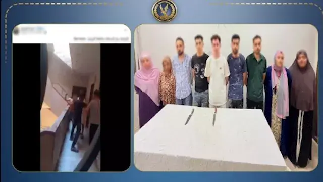 بسبب خلافات الميراث.. ضبط 9 أشخاص في مشاجرة بالأسلحة البيضاء بالغربية