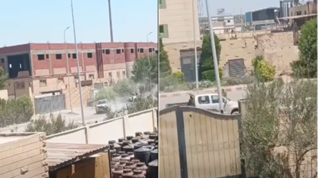 مطاردة مسلحة في شوارع مدينة مصرية (فيديو)