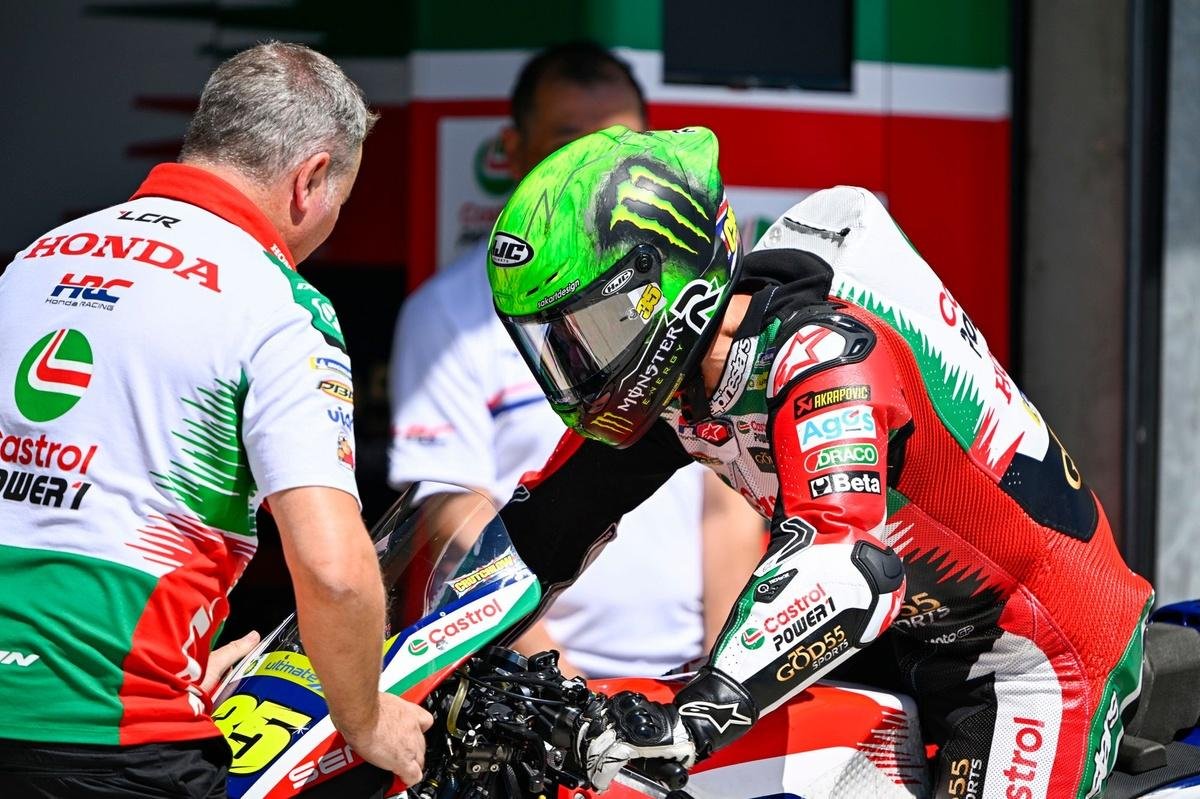 Johann Zarco gets back on a bike three months after serious Barcelona injury