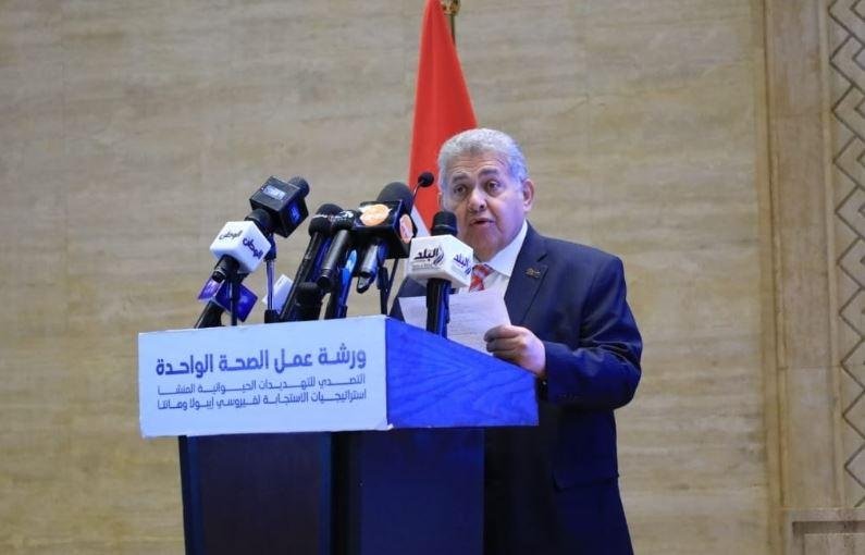 أشرف الشيحي: التكامل بين البحث العلمي والممارسة المهنية ضرورة لمواجهة الأوبئة المشتركة وتحديات التغير المناخي