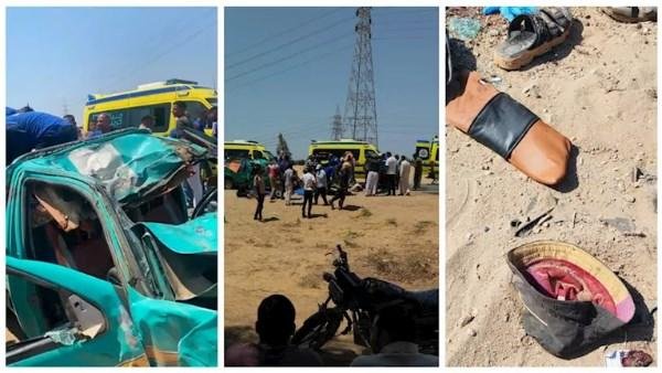 النيابة العامة: انفجار الإطار الخلفي لإحدى المركبتين يتسبب بحادث تصادم الدواويس في الإسماعيلية