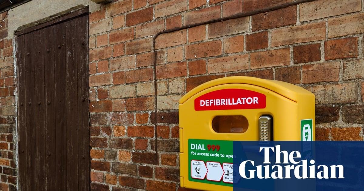 Lack of defibrillators could put 16m at risk of death by cardiac arrest in England and Wales