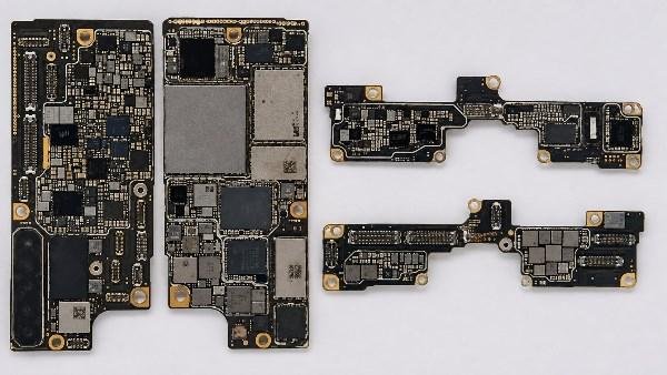 تسريبات تكشف اللوحة الأم لهاتف iPhone Ultra القابل للطي وتفاصيل المعالج A20 Pro