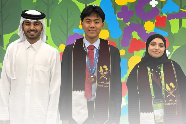 دولة قطر تحصد الميدالية البرونزية في أولمبياد الأحياء الدولي لعام 2026 بليتوانيا