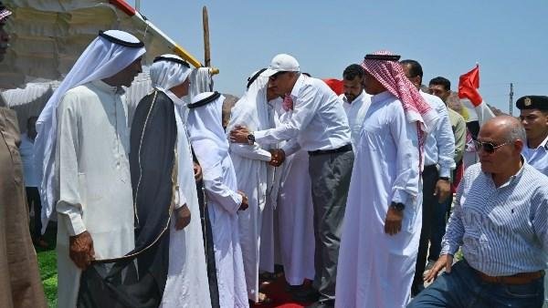 محافظ جنوب سيناء يضع حجر أساس تطوير  بوابة دهب.. ويعلن خطة للارتقاء بالمدينة