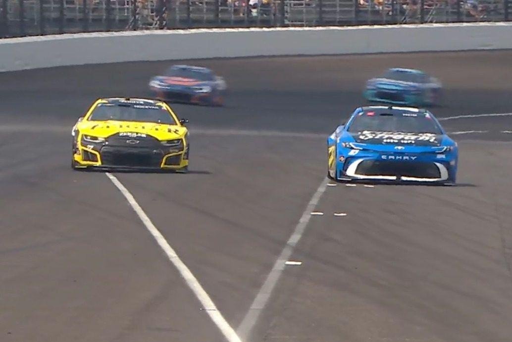 Why Carson Hocevar flipped off Corey Heim and why Heim wasn’t impressed