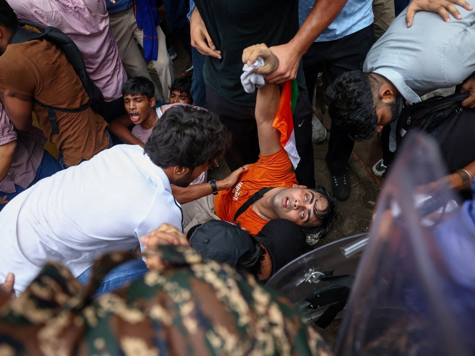 ‘Won’t back down’: Indian student protesters return after police crackdown