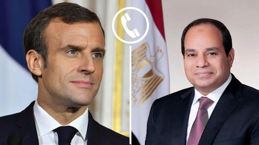 السيسي وماكرون يبحثان تطورات الأوضاع الإقليمية ويؤكدان مواصلة التنسيق لتعزيز الاستقرار بالشرق الأوسط