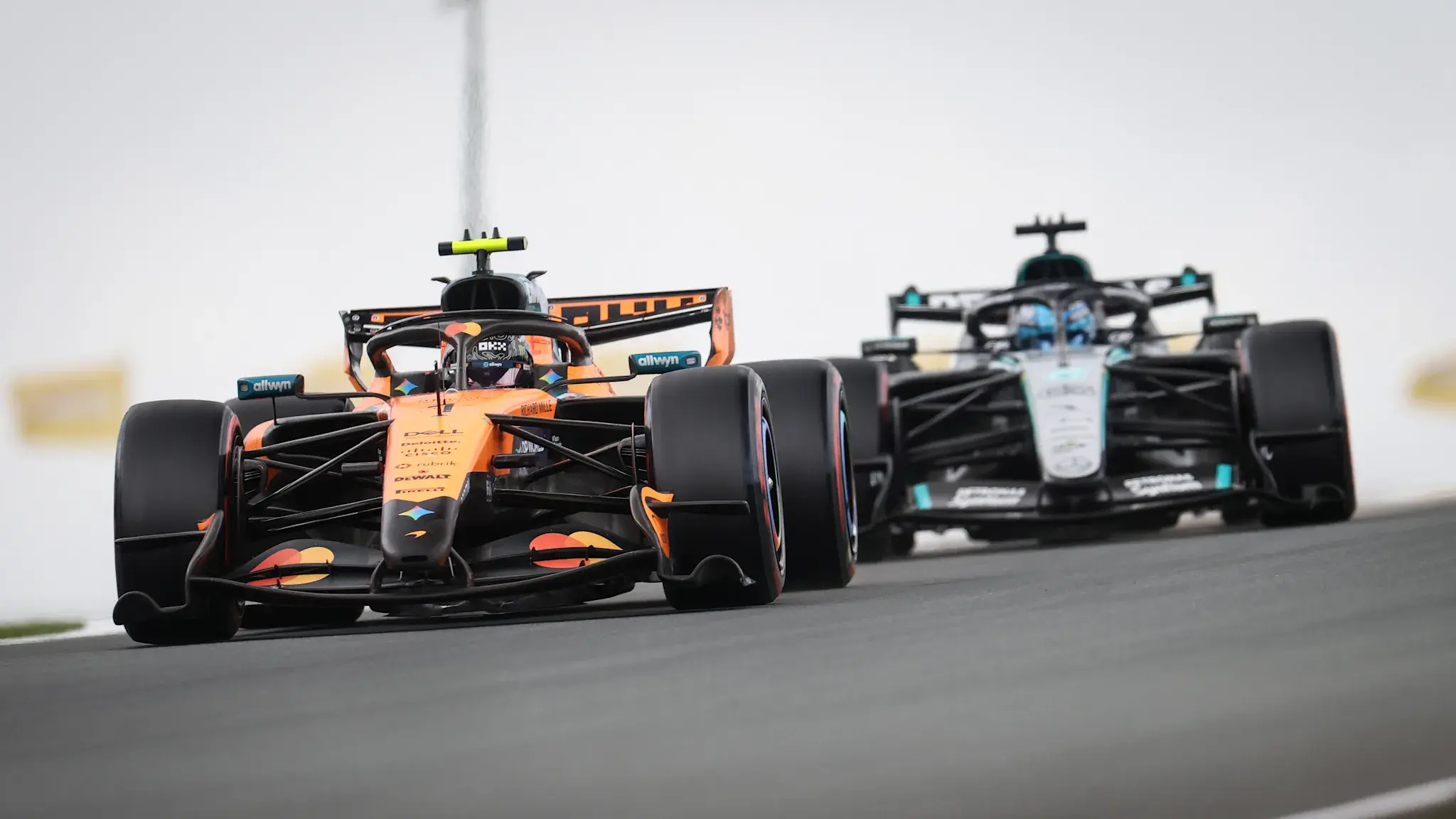 LIVE COVERAGE: Norris wins Dutch GP ahead of Antonelli and Russell