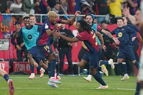 آرسنال يراقب مدافع برشلونة تمهيدًا لضمه في الصيف