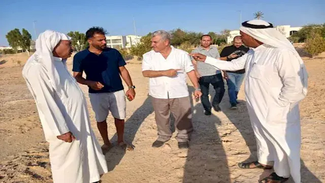 لحل أزمة الكسر المتكرر.. إجراءات عاجلة لإحلال وتجديد خط مياه نويبع -صور