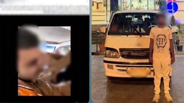 القبض على سائق ميكروباص تعدى على راكب بسلاح أبيض