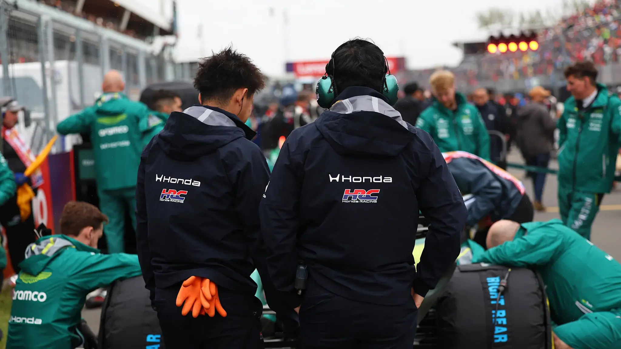 Honda’s updated power unit debuts in Aston Martin filming day