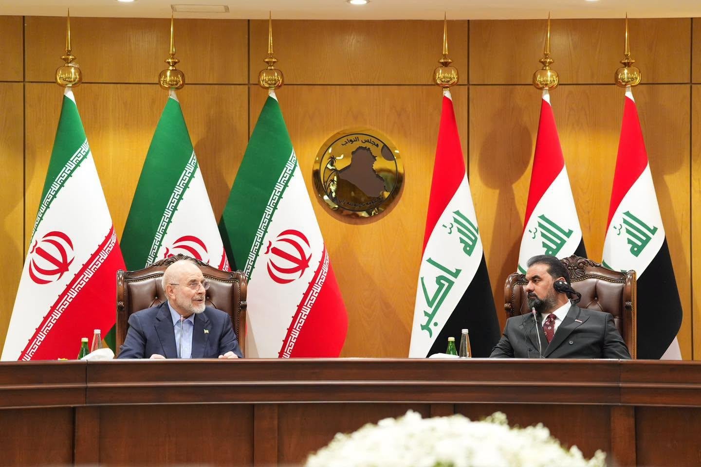 رئيس برلمان العراق يطلب من نظيره الإيراني أن تكون لبغداد خصوصية بشأن تصدير النفط من هرمز