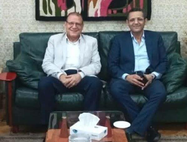 الصحفيين تبحث مع وفد النقابة العامة للعاملين بالصحافة والطباعة والإعلام والثقافة والآثار مواجهة الكيانات الوهمية ومنتحلي الصفة
