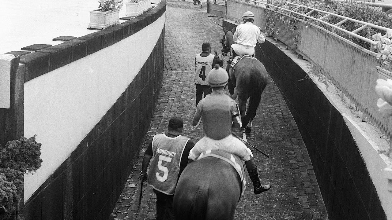 The End of the Aqueduct Racetrack
