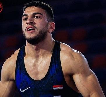 محمد القاسم يتأهل إلى نهائي المصارعة الرومانية في دورة ألعاب البحر المتوسط