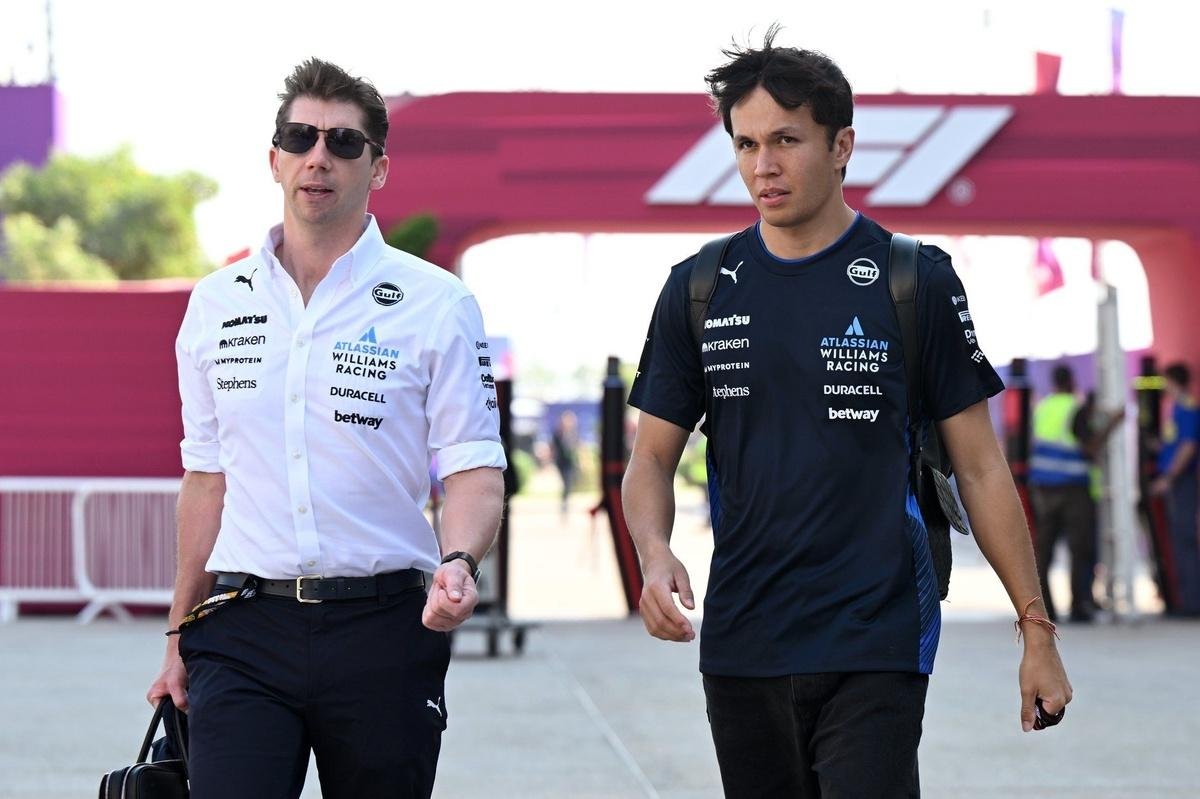 Williams was "concerned about losing both" Carlos Sainz and Alex Albon before contract extensions