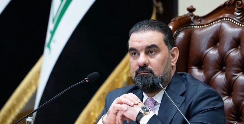 رئيس البرلمان العراقي يدين استهداف مواقع أمنية: سيادتنا خط أحمر