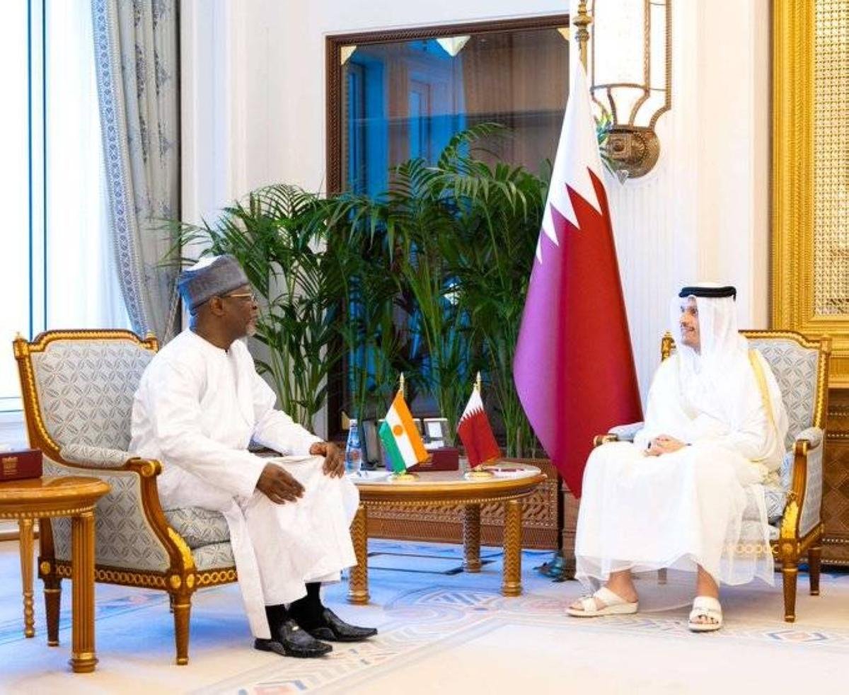 Prime Minister and Minister of Foreign Affairs meets Niger Foreign Minister