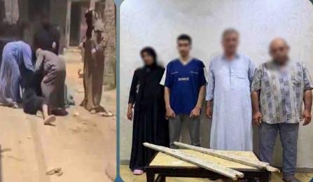 لخلافات الجيرة.. القبض على 4 أشخاص لاتهامهم بالتعدي على سيدة في كفر الشيخ