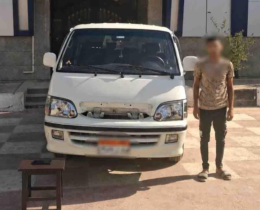ضبط سائق ميكروباص سرق هاتف سيد...