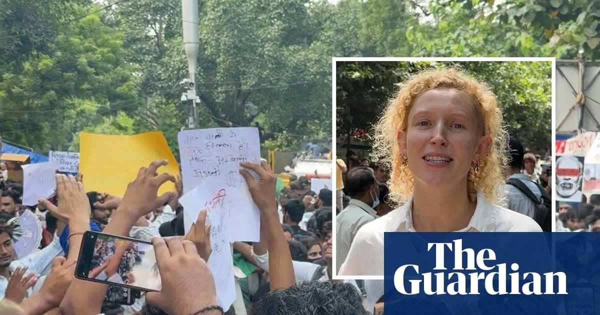 On the ground at India's 'Cockroach' protest