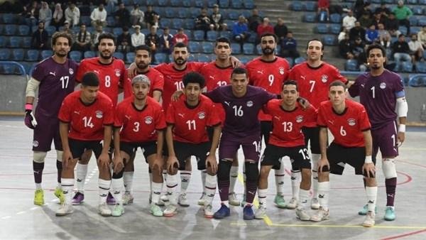 موعد وديتي منتخب مصر أمام تنزانيا استعدادًا لأمم أفريقيا لكرة الصالات