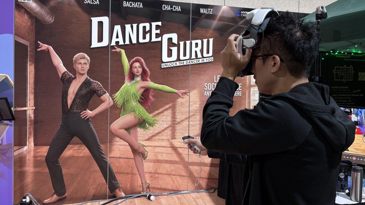 Shy on the dance floor? Virtual reality 'partners' aim to help you find your groove