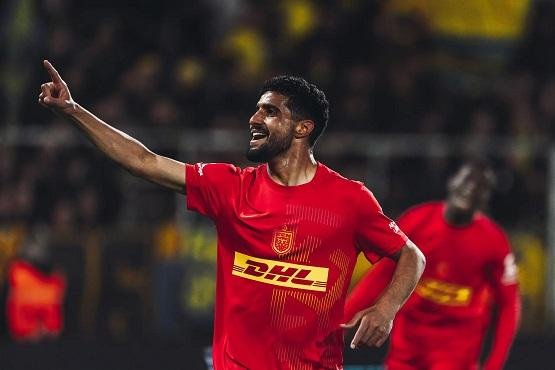 إنذار وانتصار.. إبراهيم عادل يشارك في فوز نورديشلاند على راندرز بالدوري الدنماركي