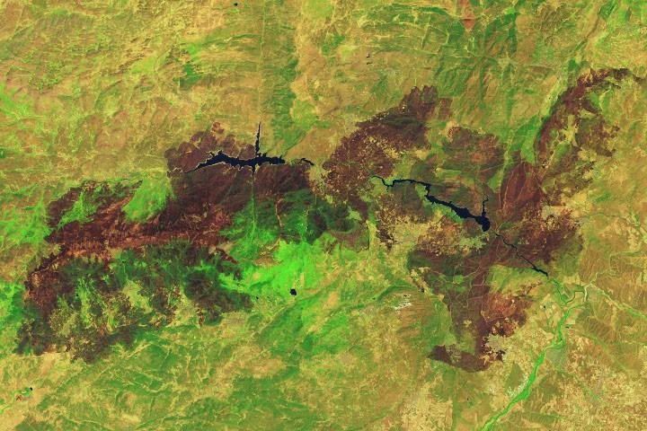 Destructive Fires Char Western Europe