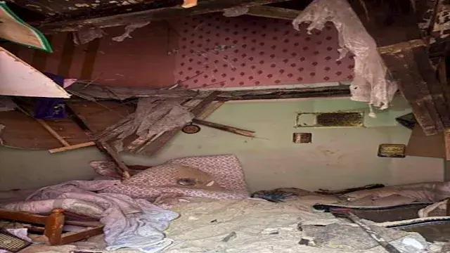 بينهم طفلة.. مصرع وإصابة 7 أشخاص إثر انهيار عقار في حدائق القبة- صور