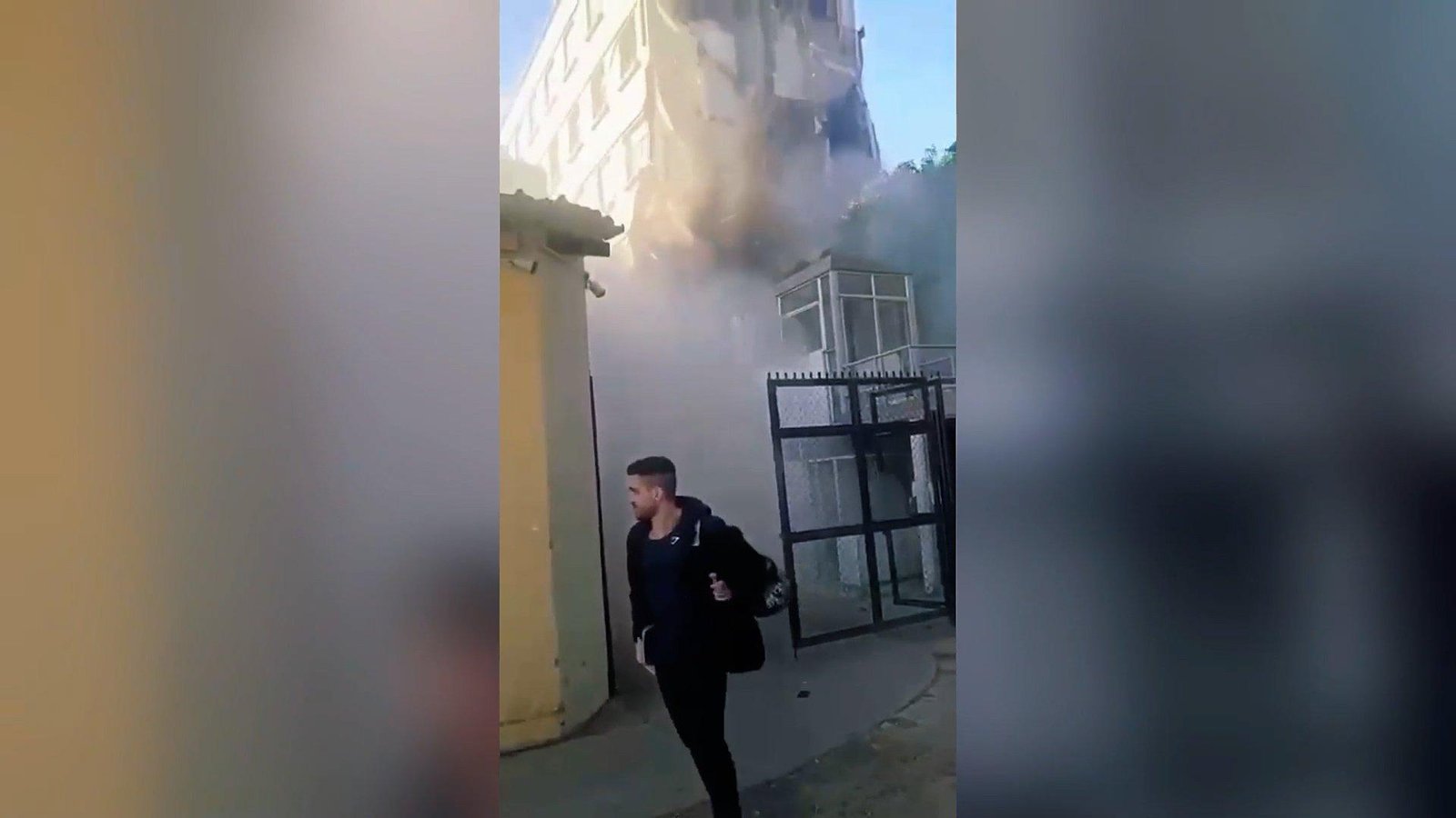 Part of children’s hospital collapses in Colombia earthquake