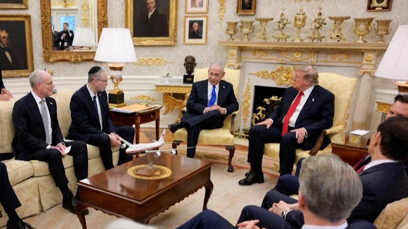 Media not invited as Trump, Netanyahu hold talks at the White House