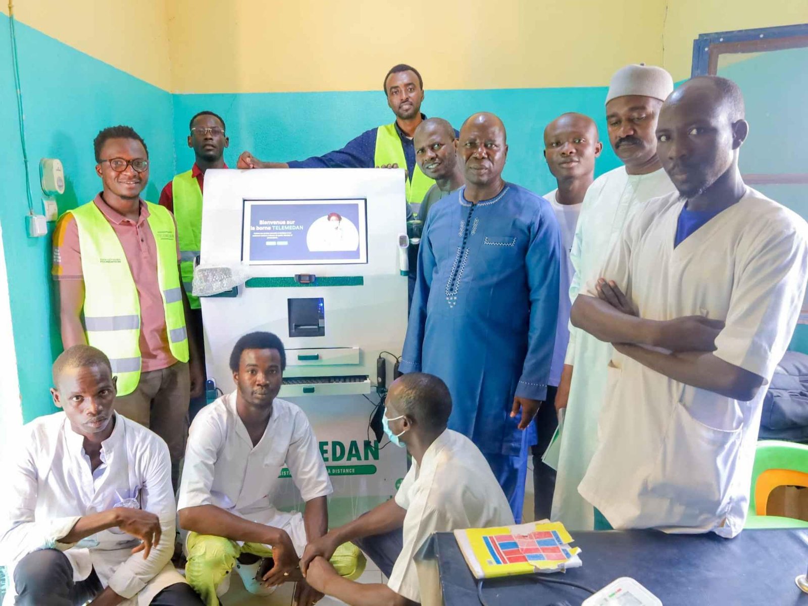 In rural Chad, solar kiosks bring healthcare closer