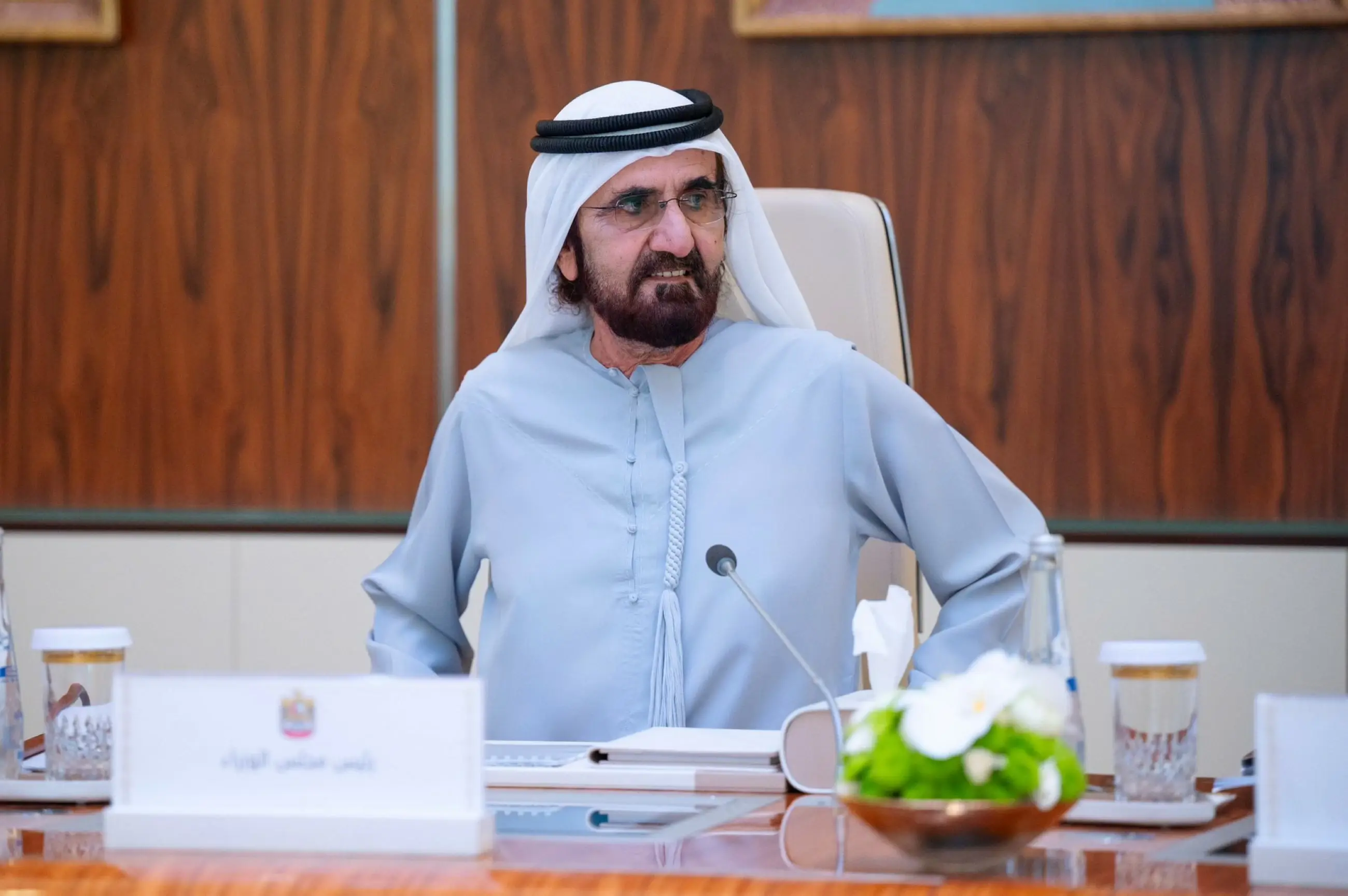 UAE's non-oil foreign trade has hit a historic high of Dhs2 trillion in just 6 months, says Sheikh Mohammed