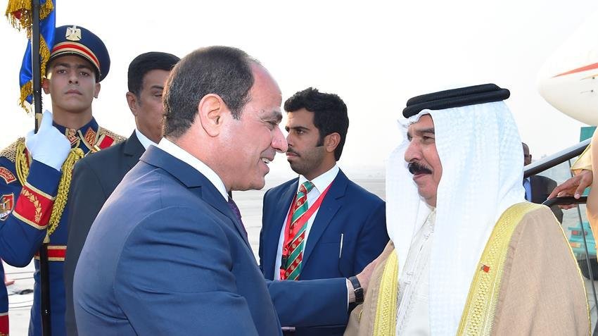 اليوم.. السيسي يستقبل ملك البحرين لبحث تعزيز الشراكة الاستراتيجية وتنسيق المواقف تجاه القضايا الإقليمية والدولية