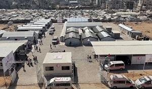 غزة.. افتتاح مستشفى ميداني لخدمة نحو نصف مليون فلسطيني